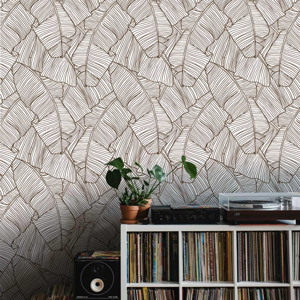 Banana Leaves Wallpaper | DeccoPrint