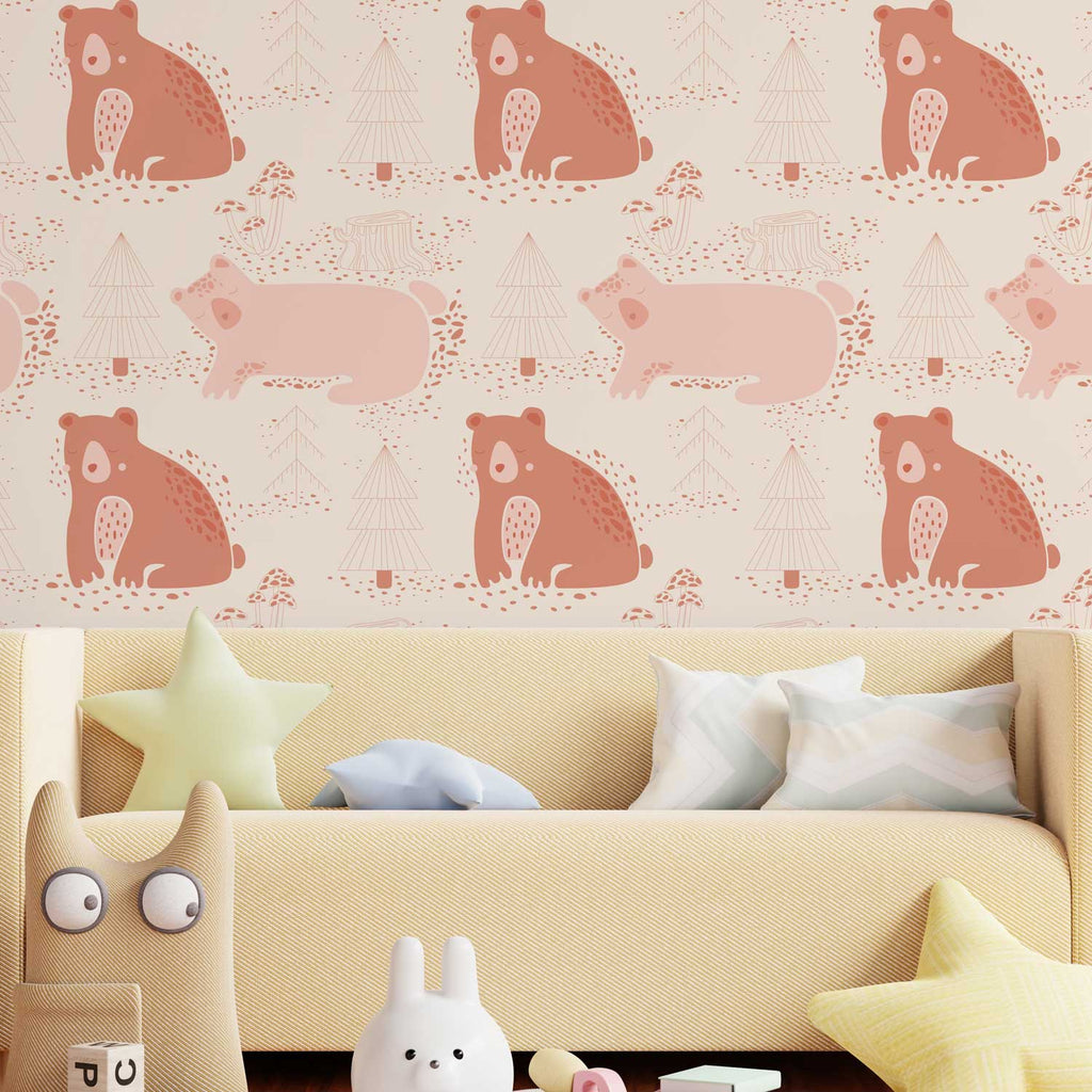 Best Friends Peel and Stick Wallpaper, Removable Wallpaper, Traditional Wallpaper | DeccoPrint