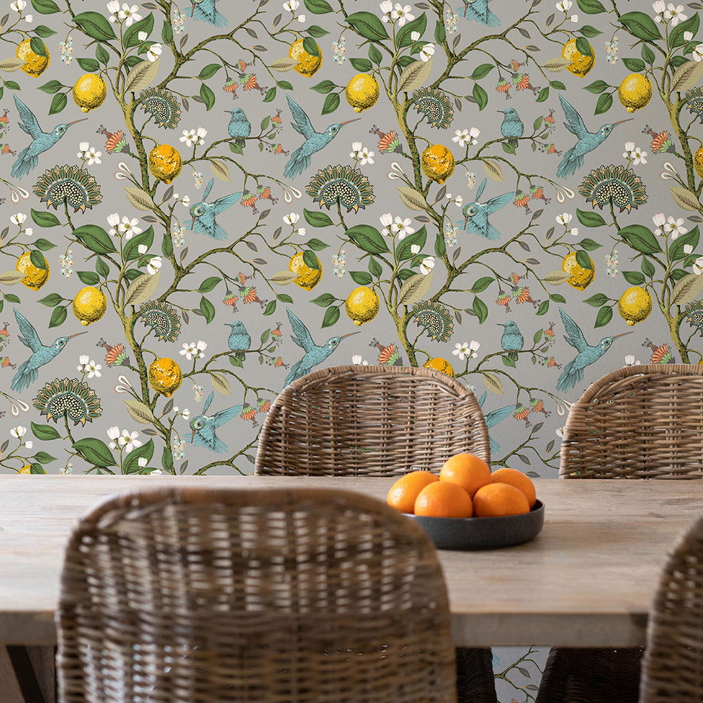 Blooming Garden Wallpaper | DeccoPrint