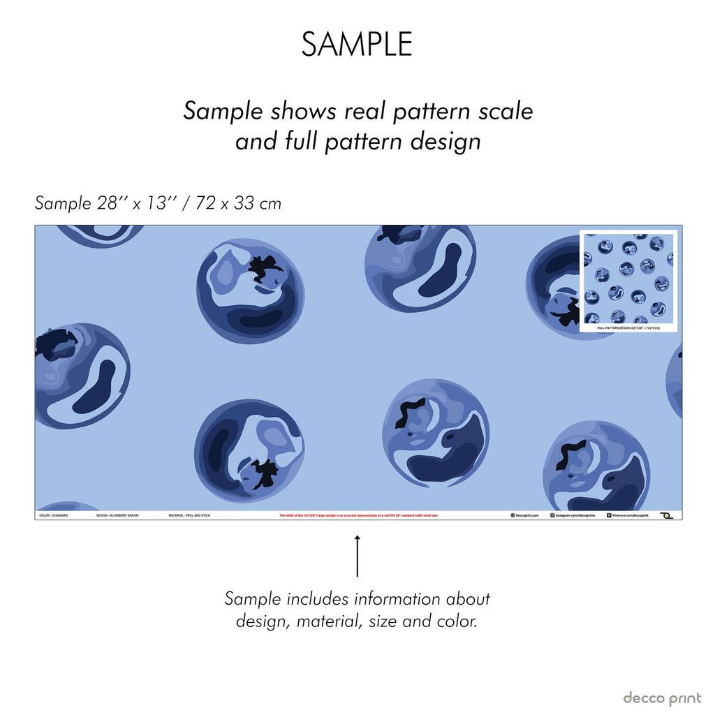 Blueberry Dream - DeccoPrint
