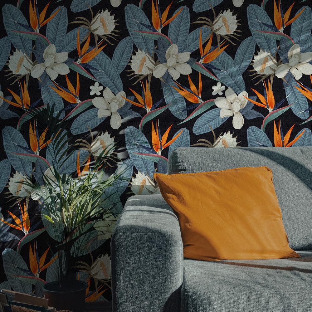 Branch of Strelitzia Wallpaper - DeccoPrint