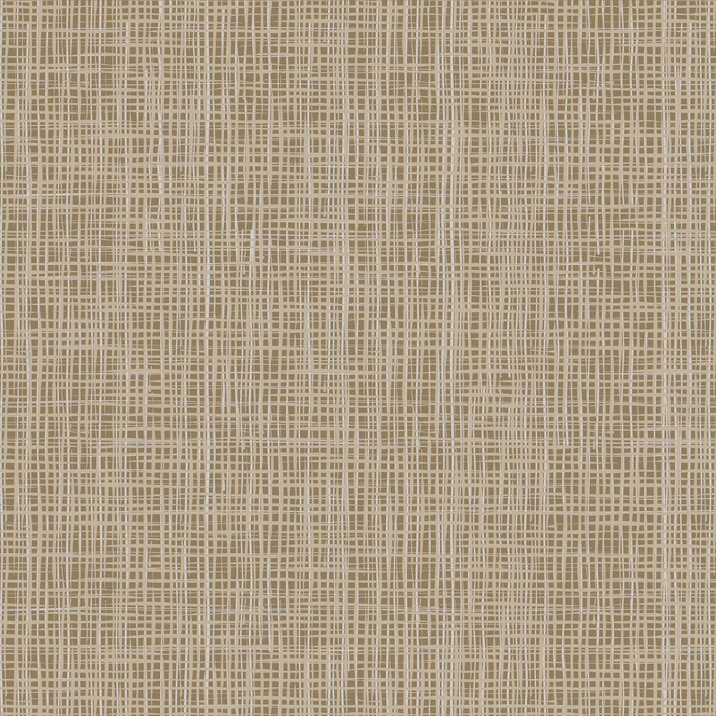 Brown Plaid Wallpaper - DeccoPrint