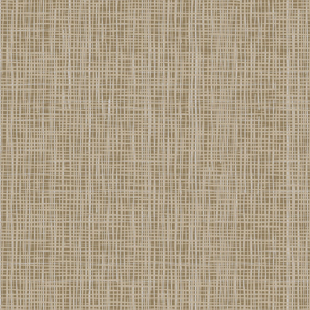 Brown Plaid Wallpaper - DeccoPrint