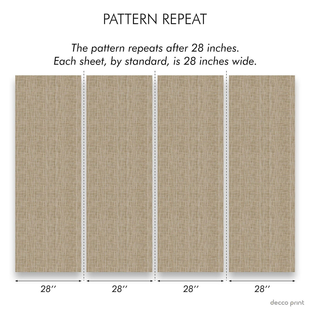 Brown Plaid Peel and Stick Wallpaper, Removable Wallpaper, Traditional Wallpaper | DeccoPrint