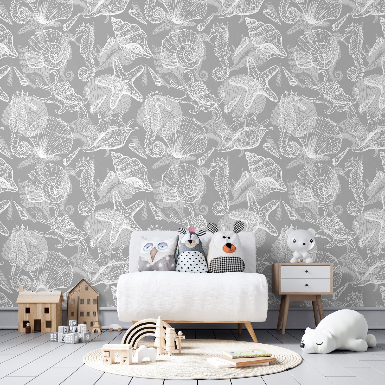 Calm Waters Peel and Stick Wallpaper, Removable Wallpaper, Traditional Wallpaper | DeccoPrint
