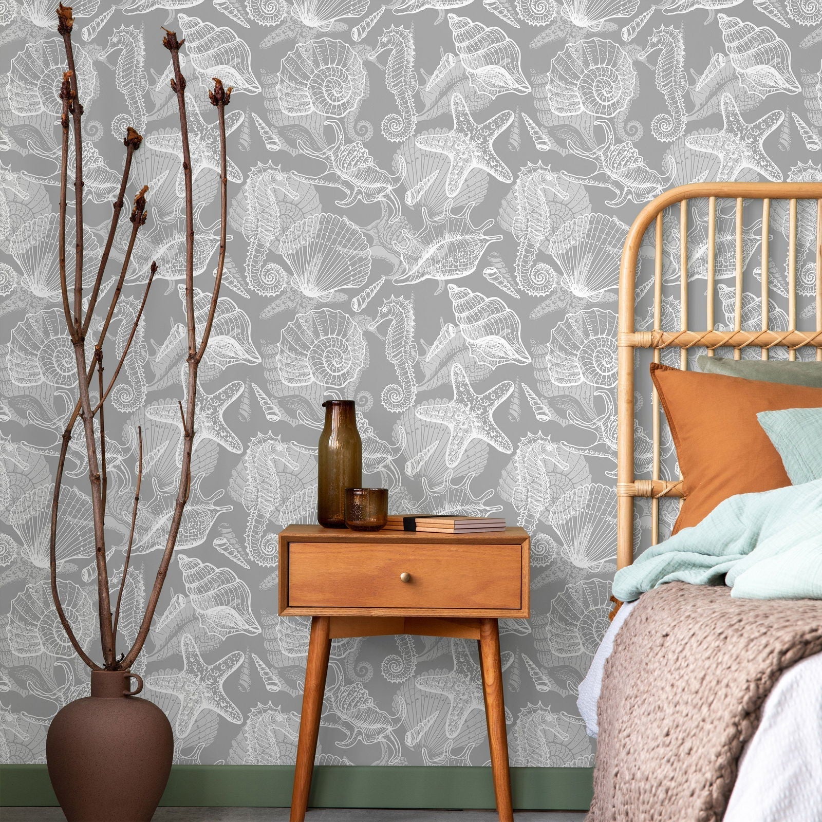 Calm Waters Peel and Stick Wallpaper, Removable Wallpaper, Traditional Wallpaper | DeccoPrint