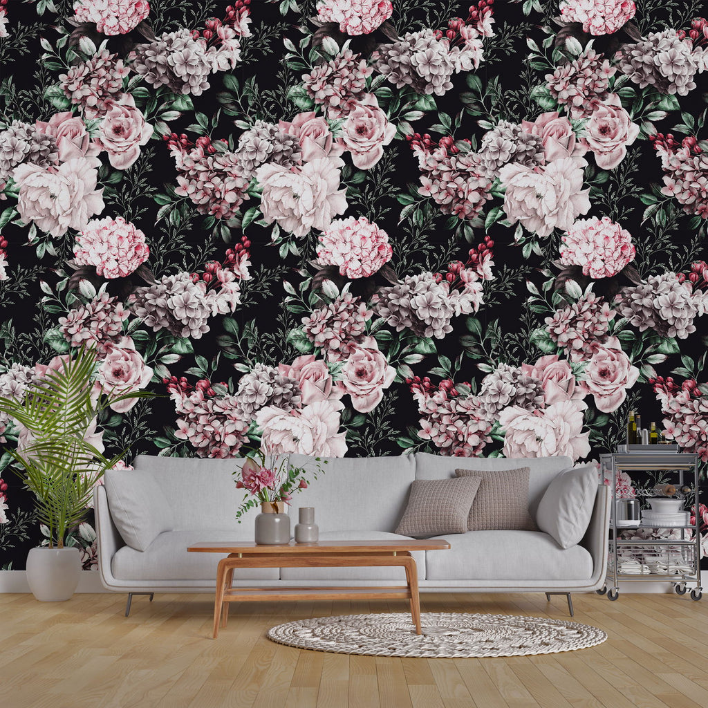 Classic Flowers Wallpaper | DeccoPrint