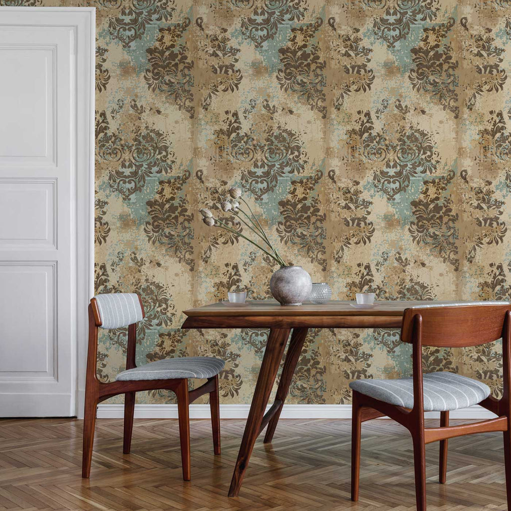 Classical Patterns Peel and Stick Wallpaper, Removable Wallpaper, Traditional Wallpaper | DeccoPrint