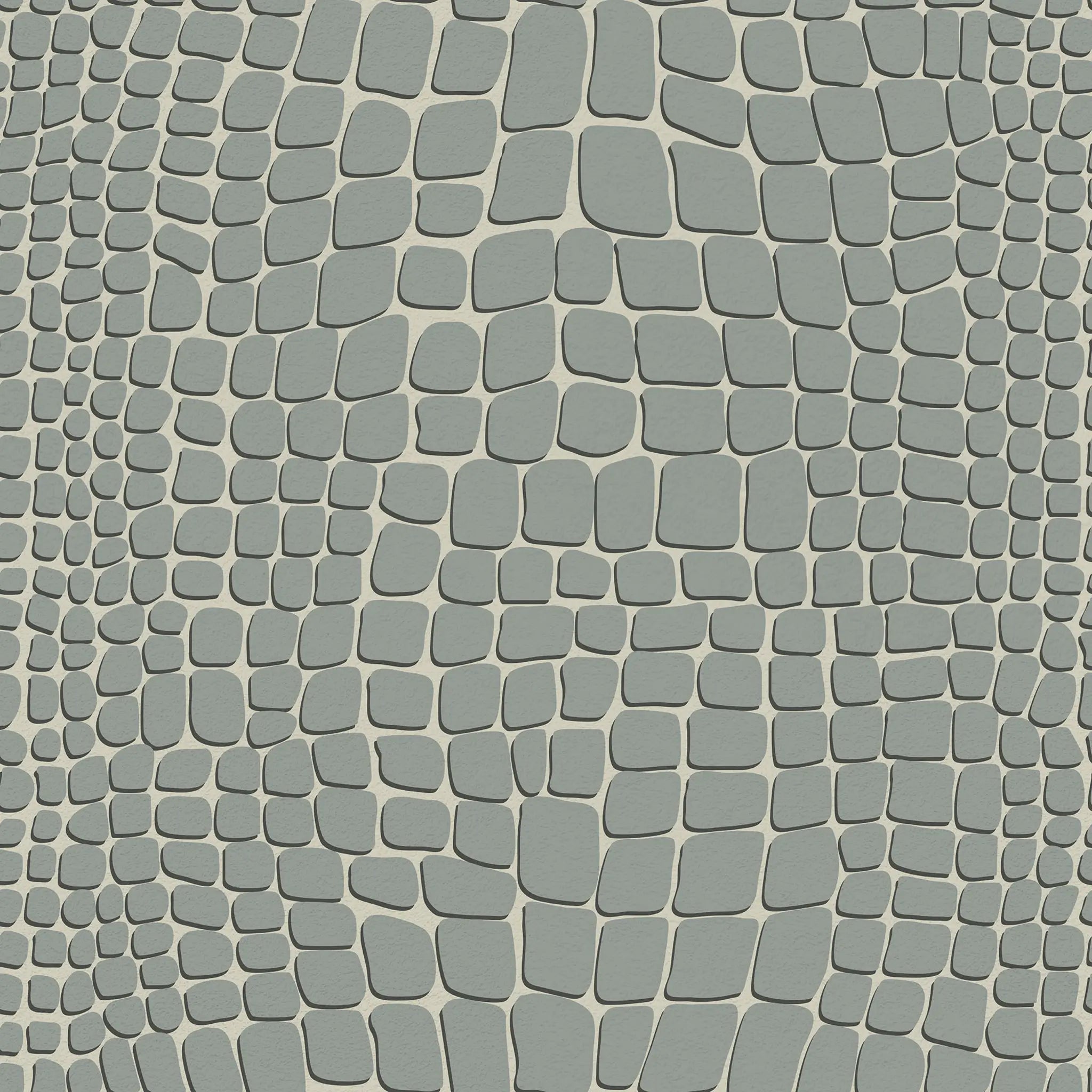 sage green crocodile skin pattern