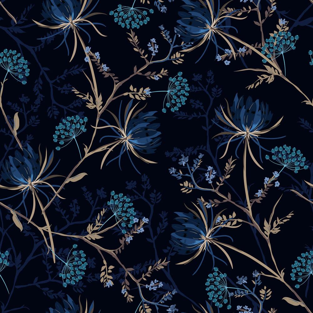 Dark Garden Wallpaper - DeccoPrint