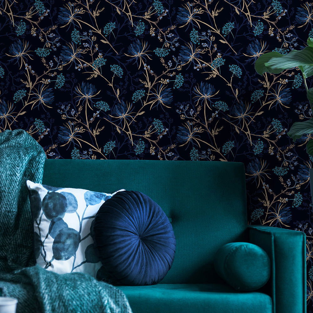 Dark Garden Wallpaper | DeccoPrint