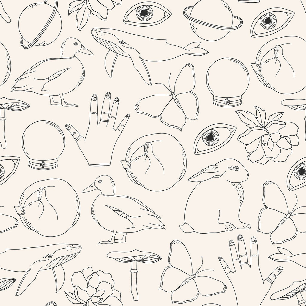 Dreamscape Doodles Wallpaper | DeccoPrint