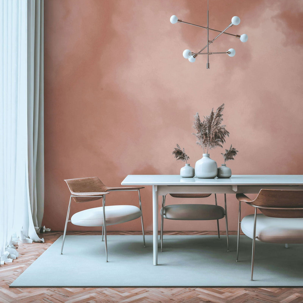 Dreamy Mural Wallpaper - Peach | DeccoPrint