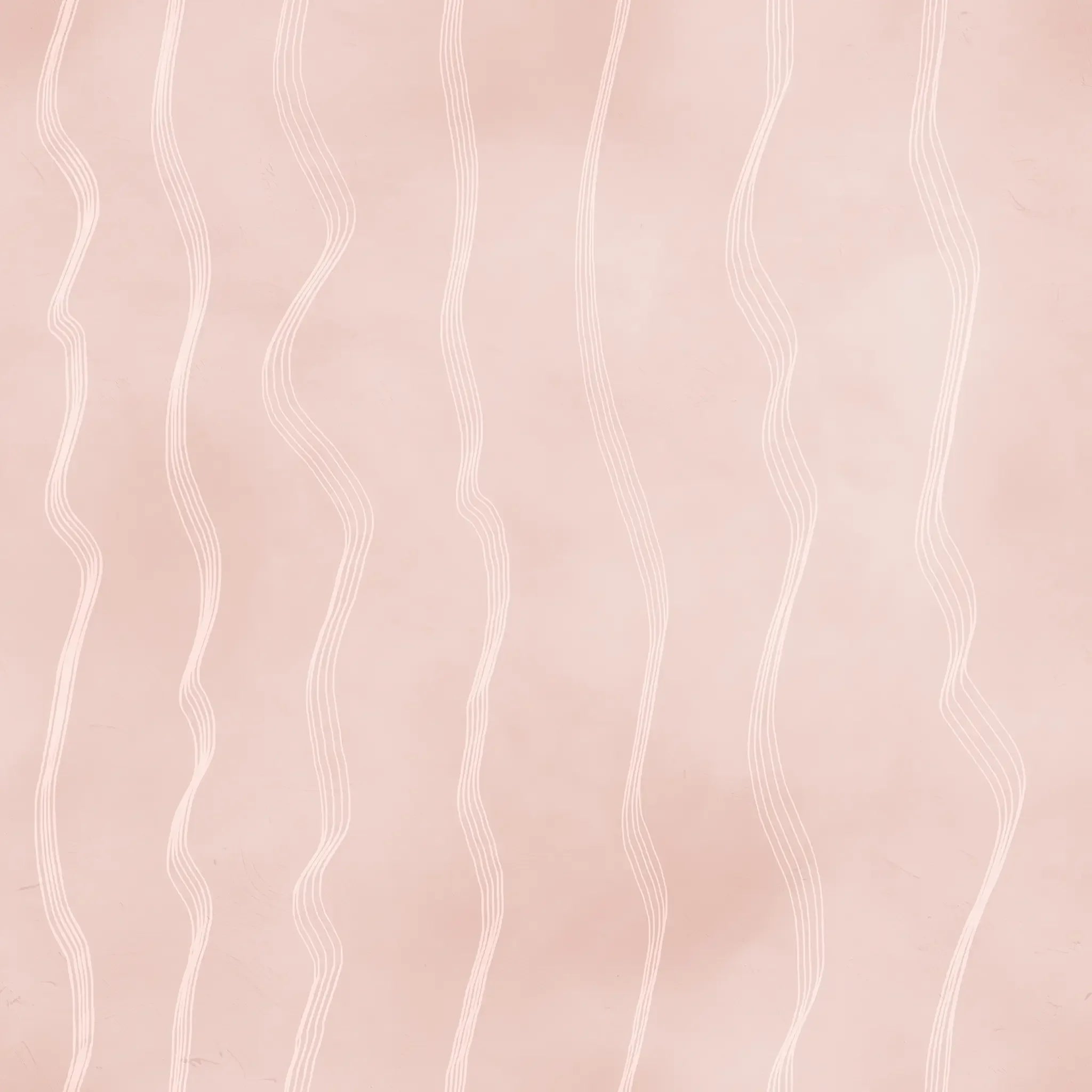 Pink background with wavy vertical white lines