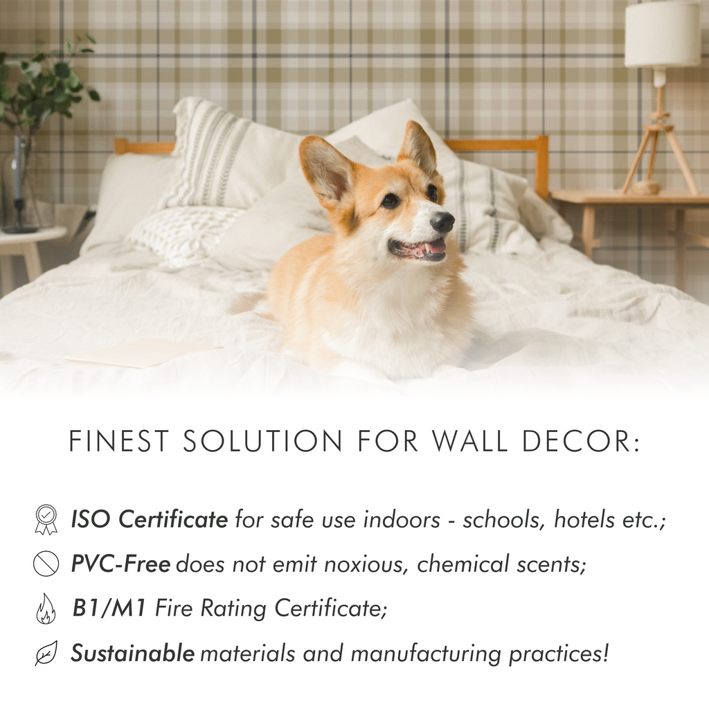 Earthy Ripples Mural Wallpaper - Green Pastel - DeccoPrint