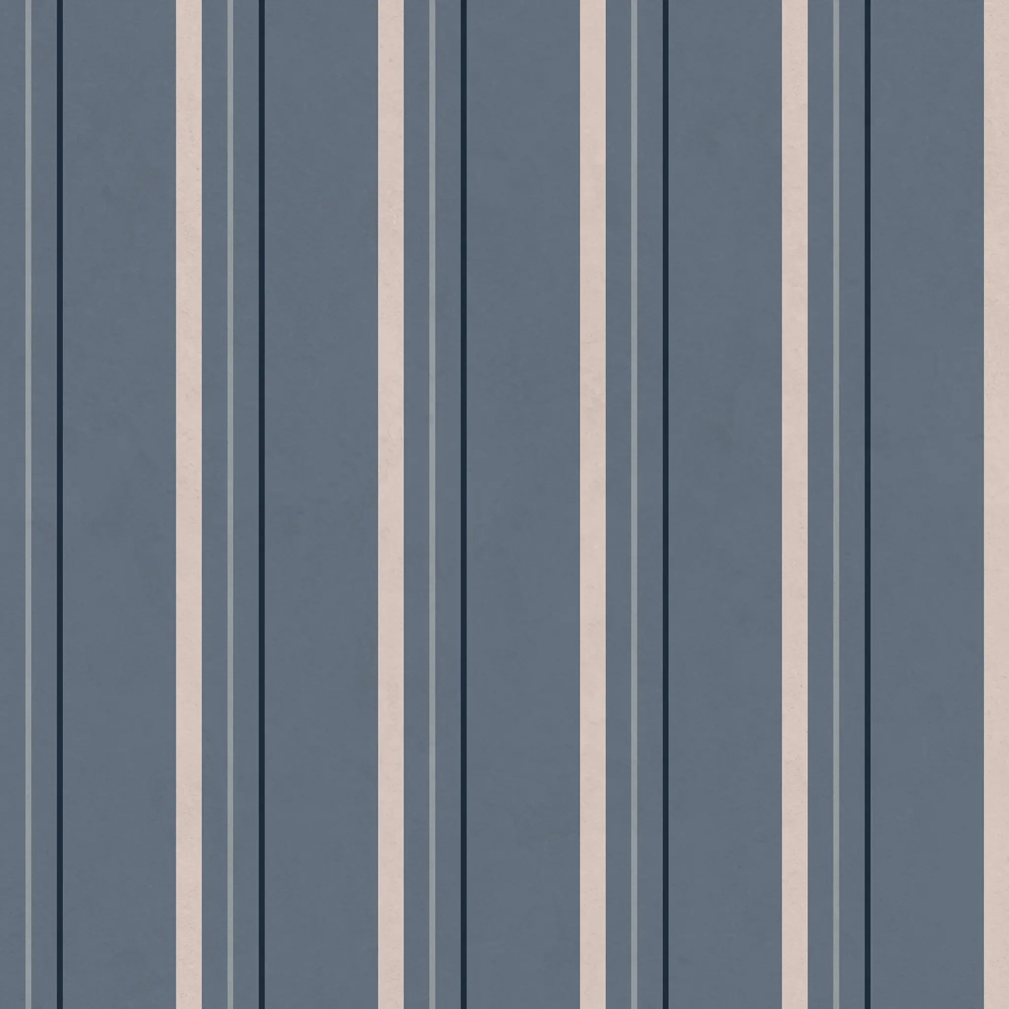Wallpaper pattern of vertical stripes on a blue background