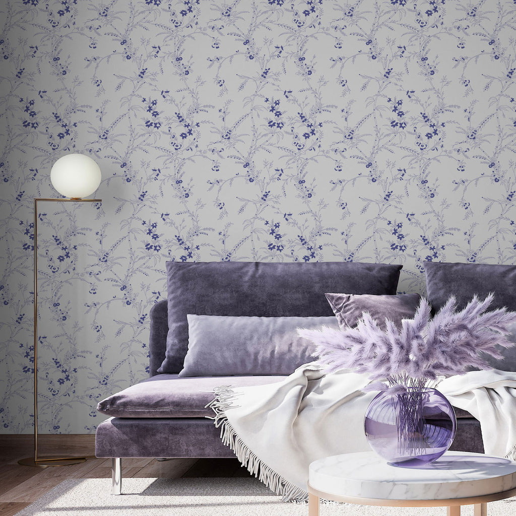 Ethereal Blooms Wallpaper | DeccoPrint