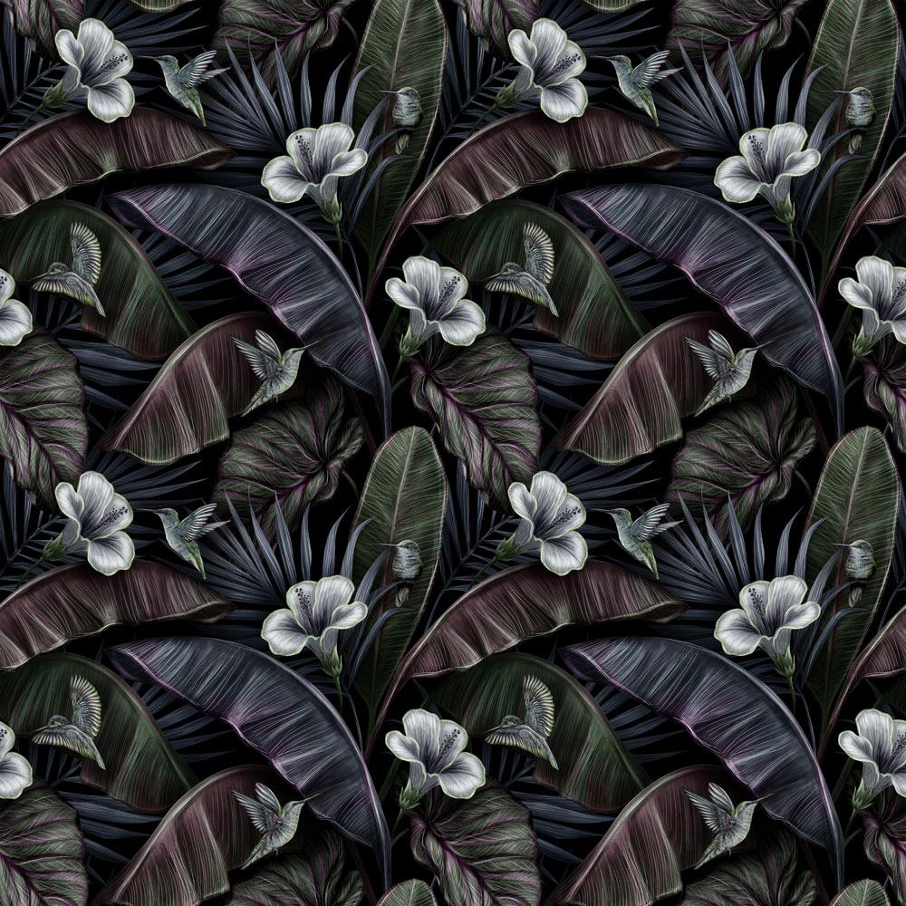 Exotic Foliage Wallpaper - DeccoPrint