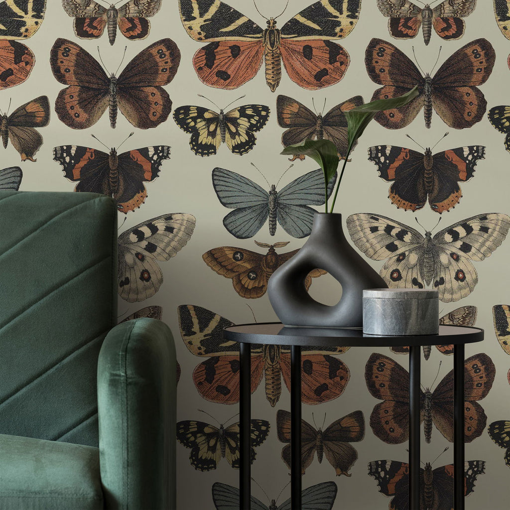 Fly by Butterfly Wallpaper | DeccoPrint