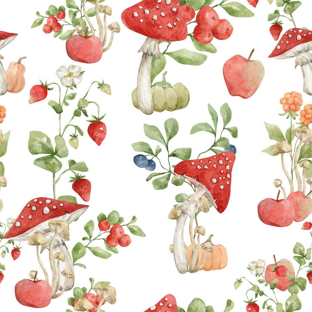 Forest Delicacies Wallpaper - DeccoPrint