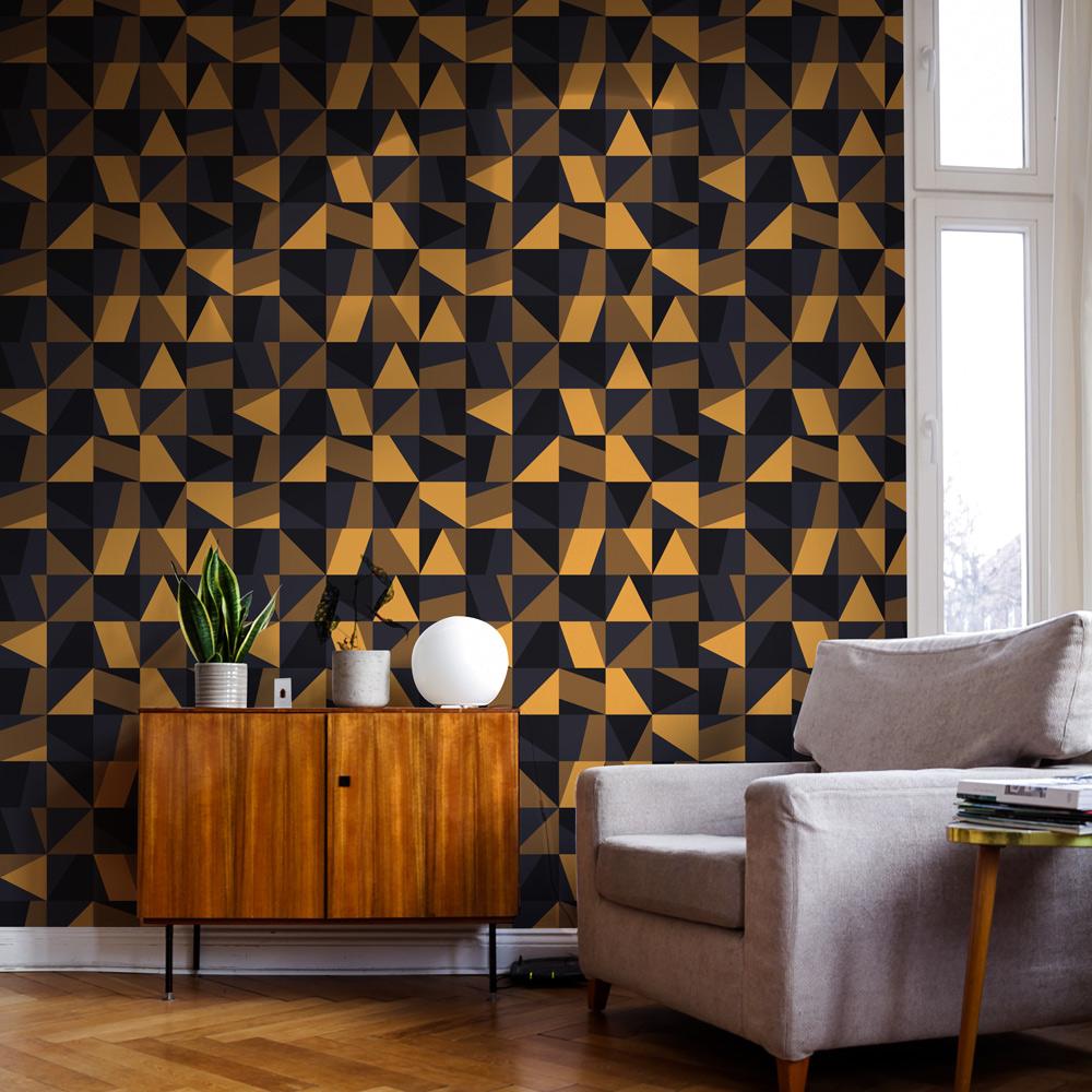 Framed Shapes Peel and Stick Wallpaper, Removable Wallpaper, Traditional Wallpaper | DeccoPrint