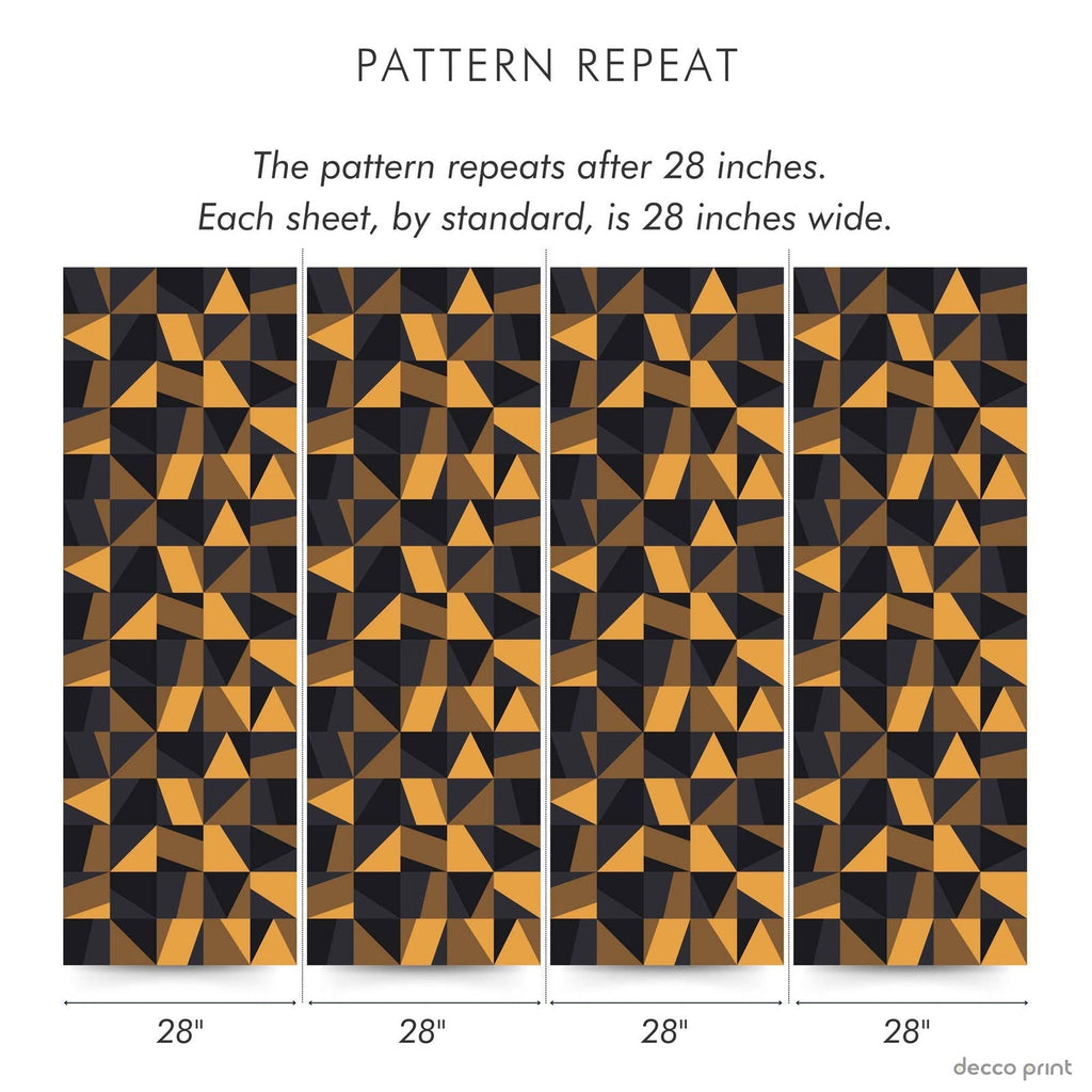 Framed Shapes Peel and Stick Wallpaper, Removable Wallpaper, Traditional Wallpaper | DeccoPrint
