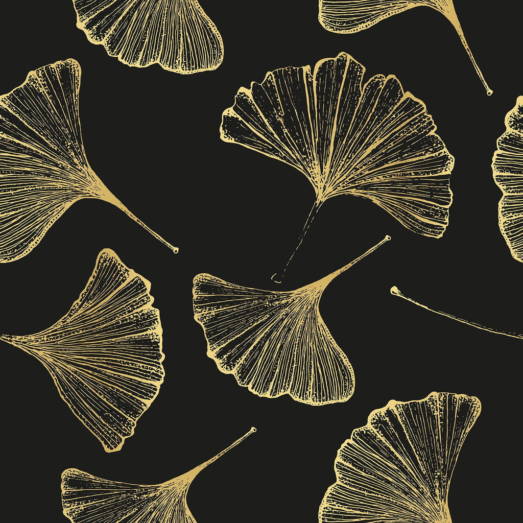 Ginkgo Leaves Wallpaper - DeccoPrint