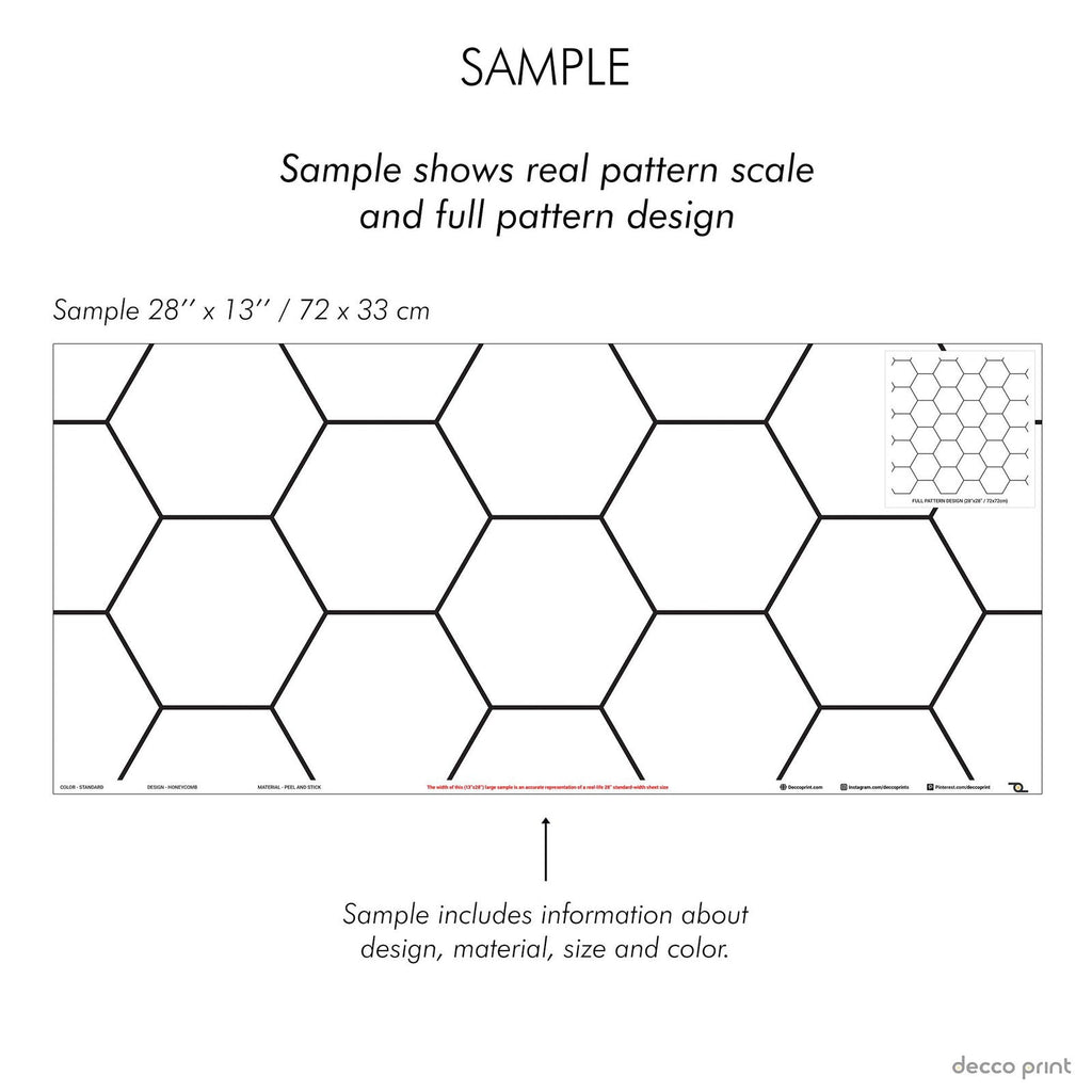 Honeycomb Wallpaper - DeccoPrint