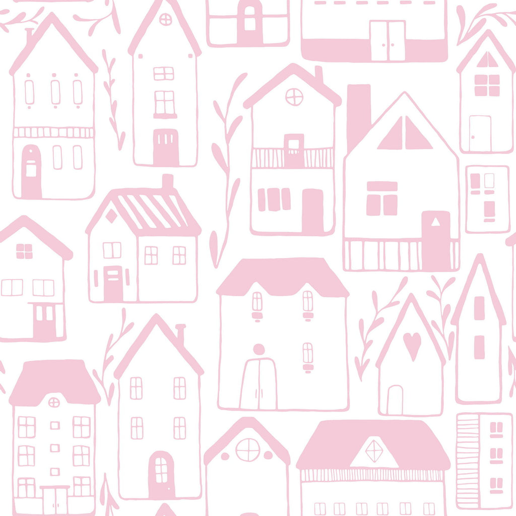 Houses of Friendship Wallpaper - DeccoPrint