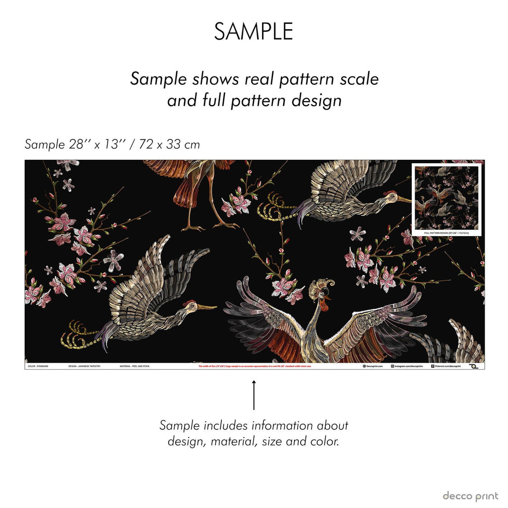 Japanese Tapestry Wallpaper - DeccoPrint