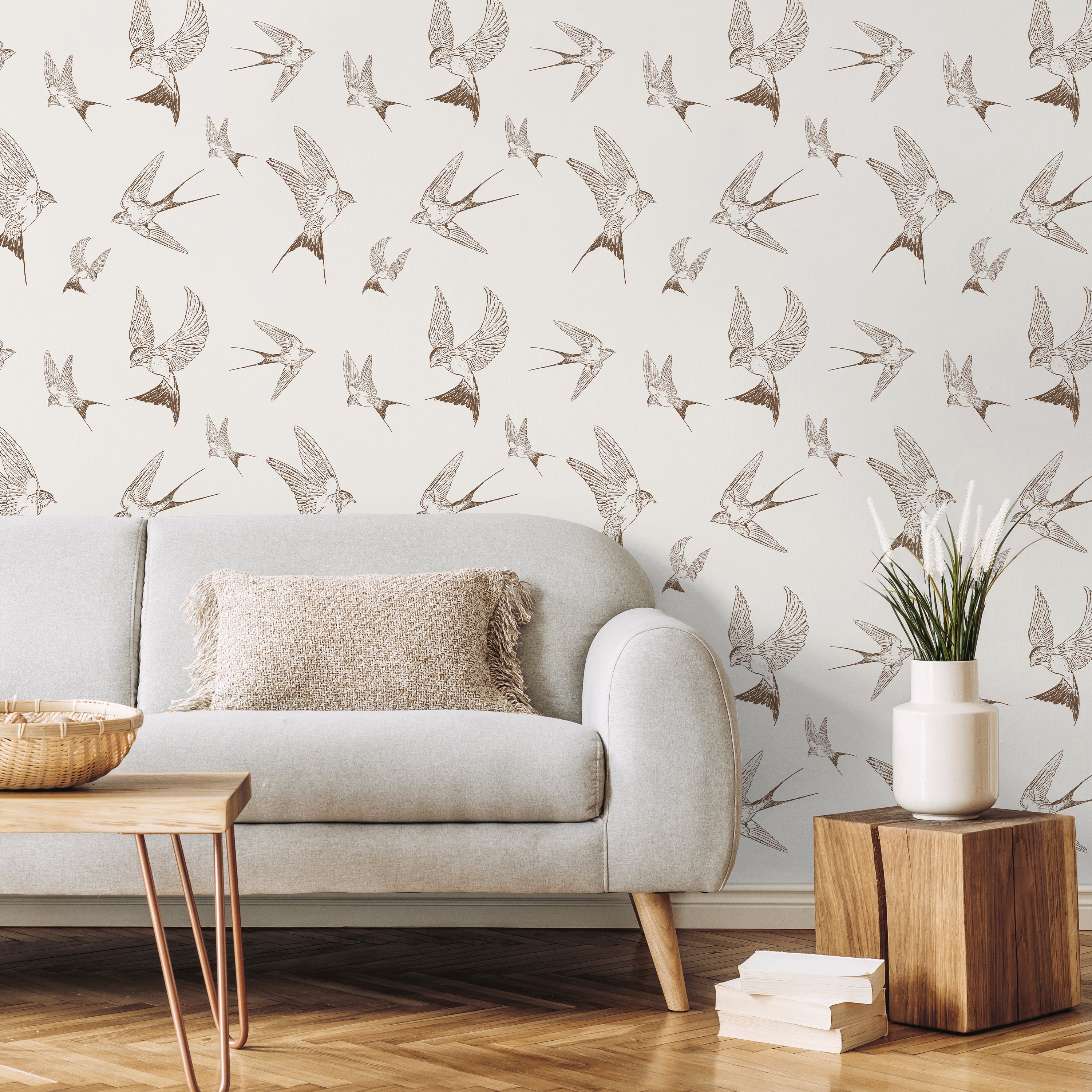 Soar the Sky Peel and Stick Wallpaper, Removable Wallpaper, Traditional Wallpaper | DeccoPrint