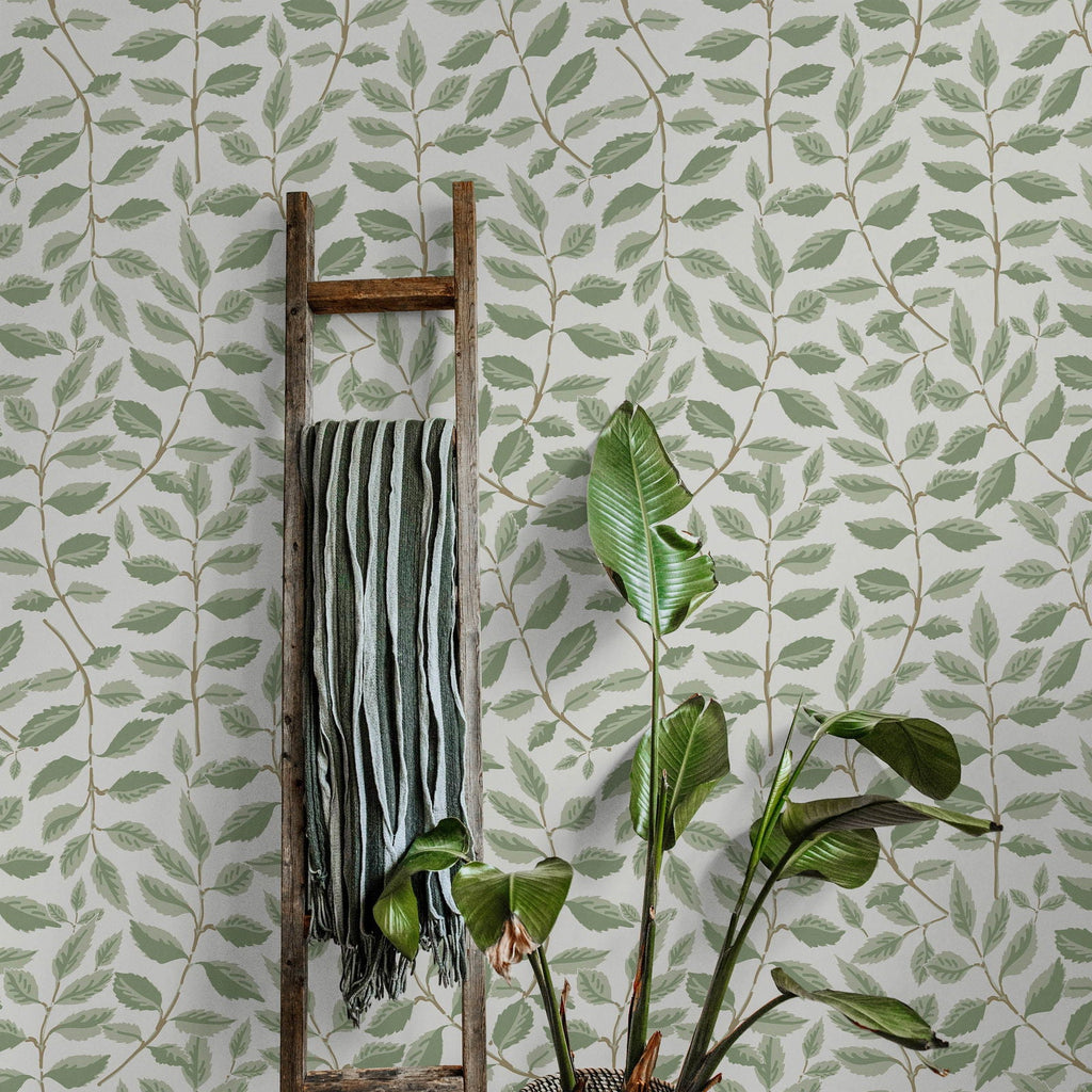 Leafy Oasis Wallpaper | DeccoPrint