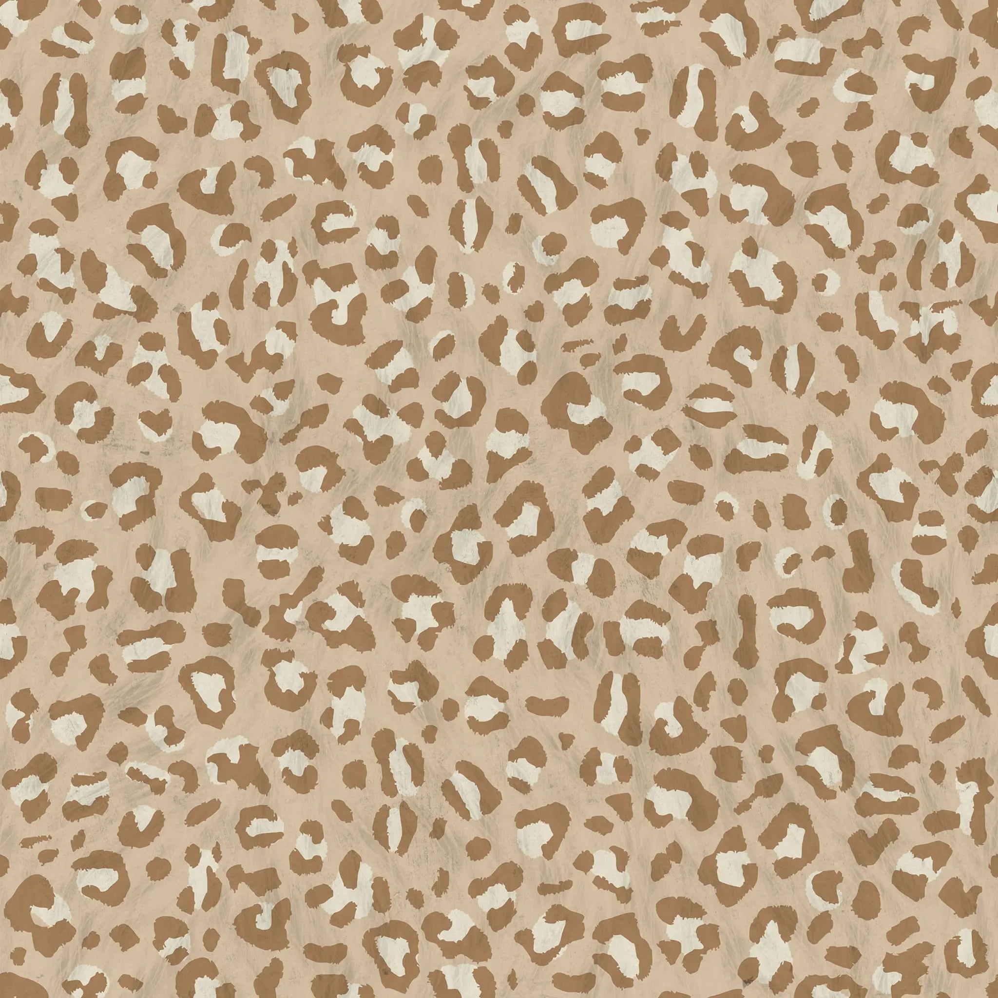 Leopard print pattern on a beige background