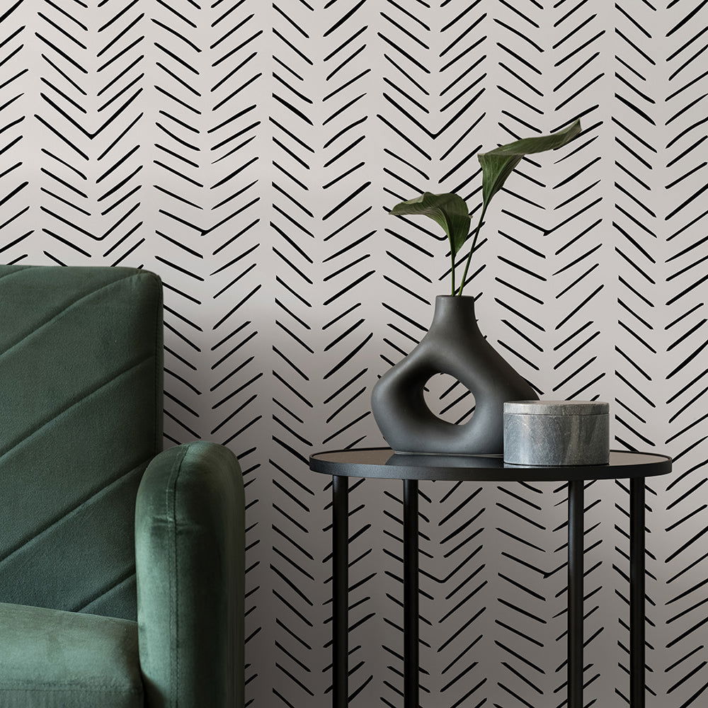 Modern Conifer Wallpaper - DeccoPrint