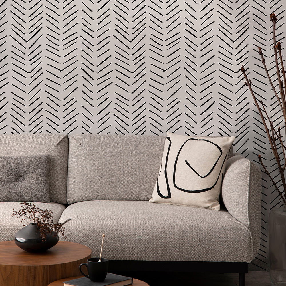 Modern Conifer Wallpaper - DeccoPrint