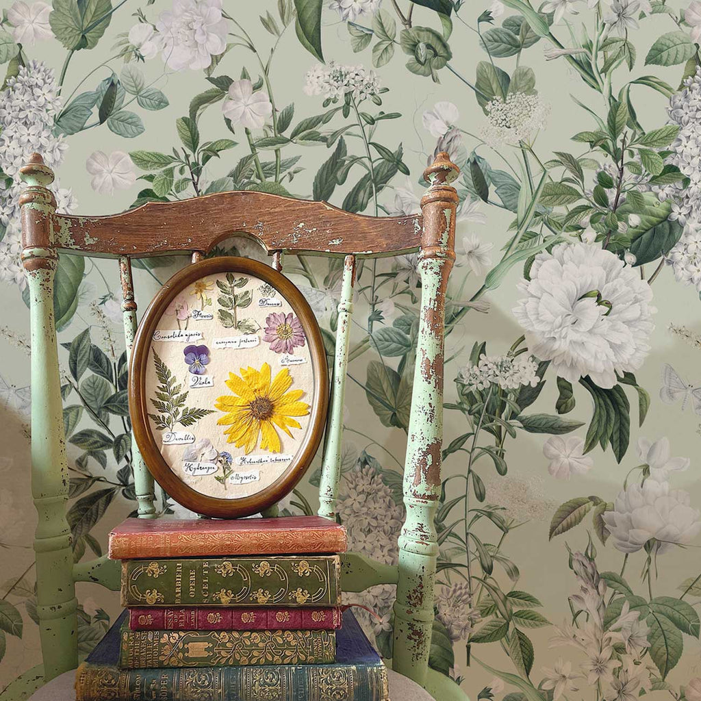 Natural Blossom Peel and Stick Wallpaper, Removable Wallpaper, Traditional Wallpaper | DeccoPrint