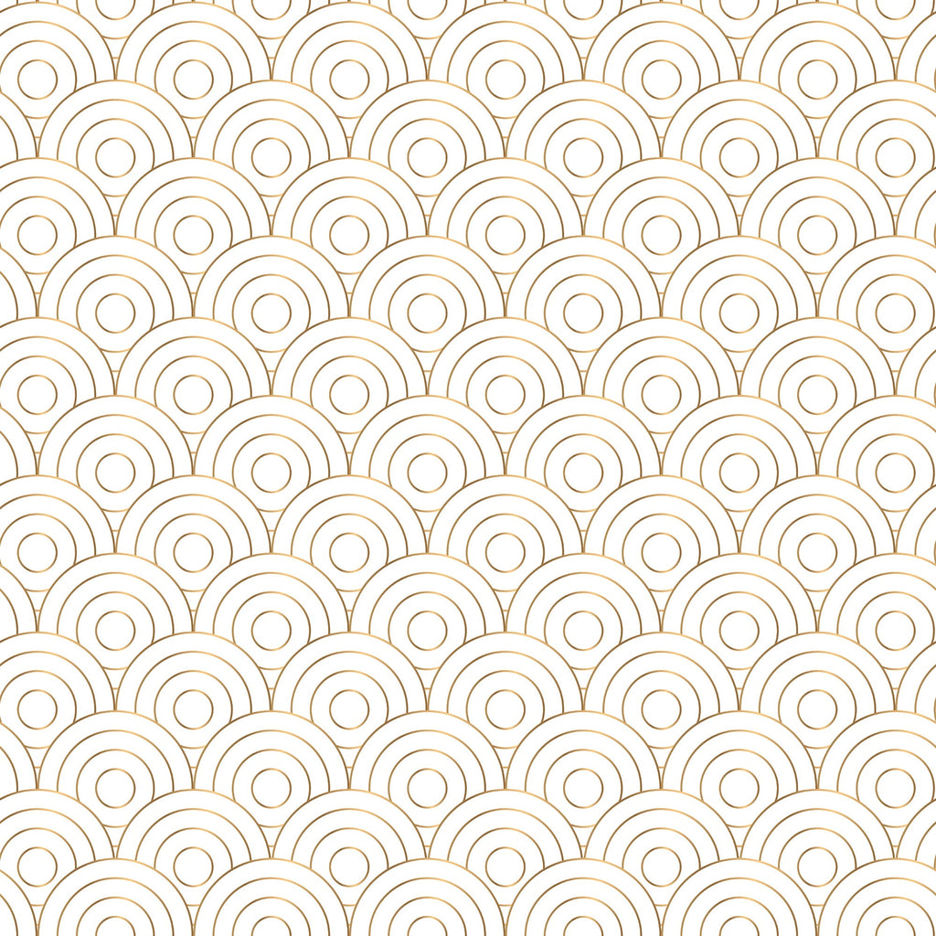 Deco Circles Peel and Stick Wallpaper, Removable Wallpaper, Traditional Wallpaper | DeccoPrint