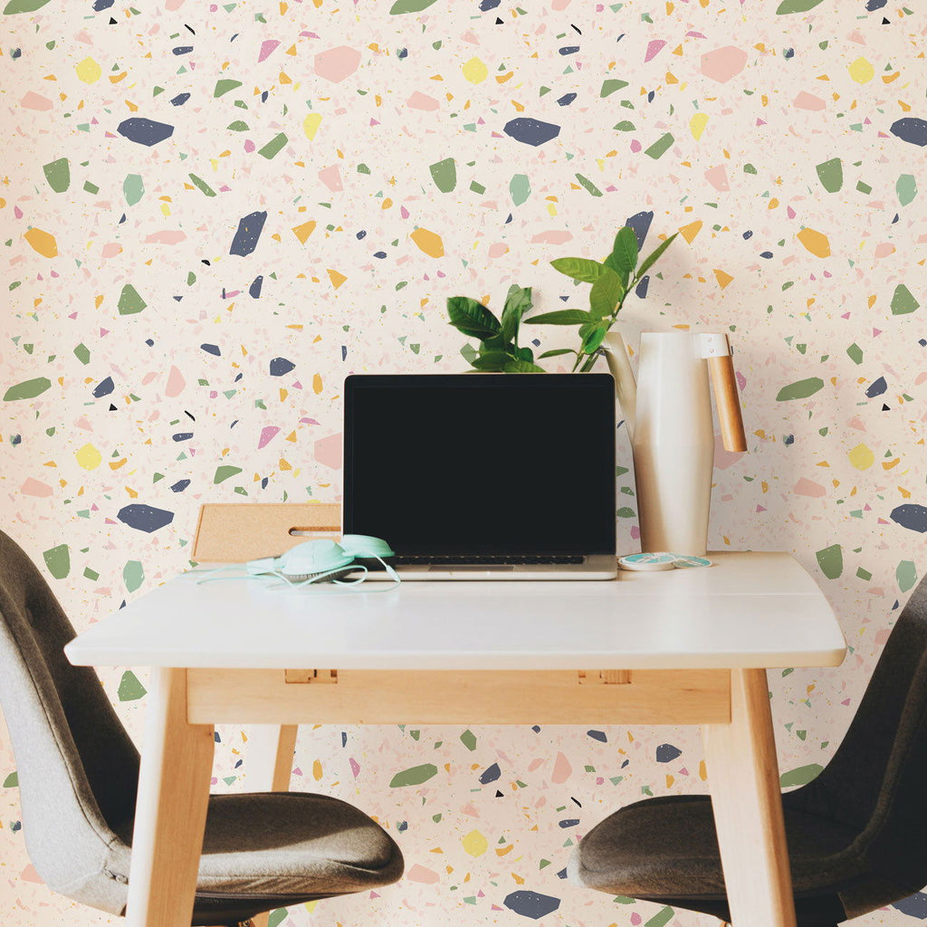 Petal Confetti Wallpaper - DeccoPrint