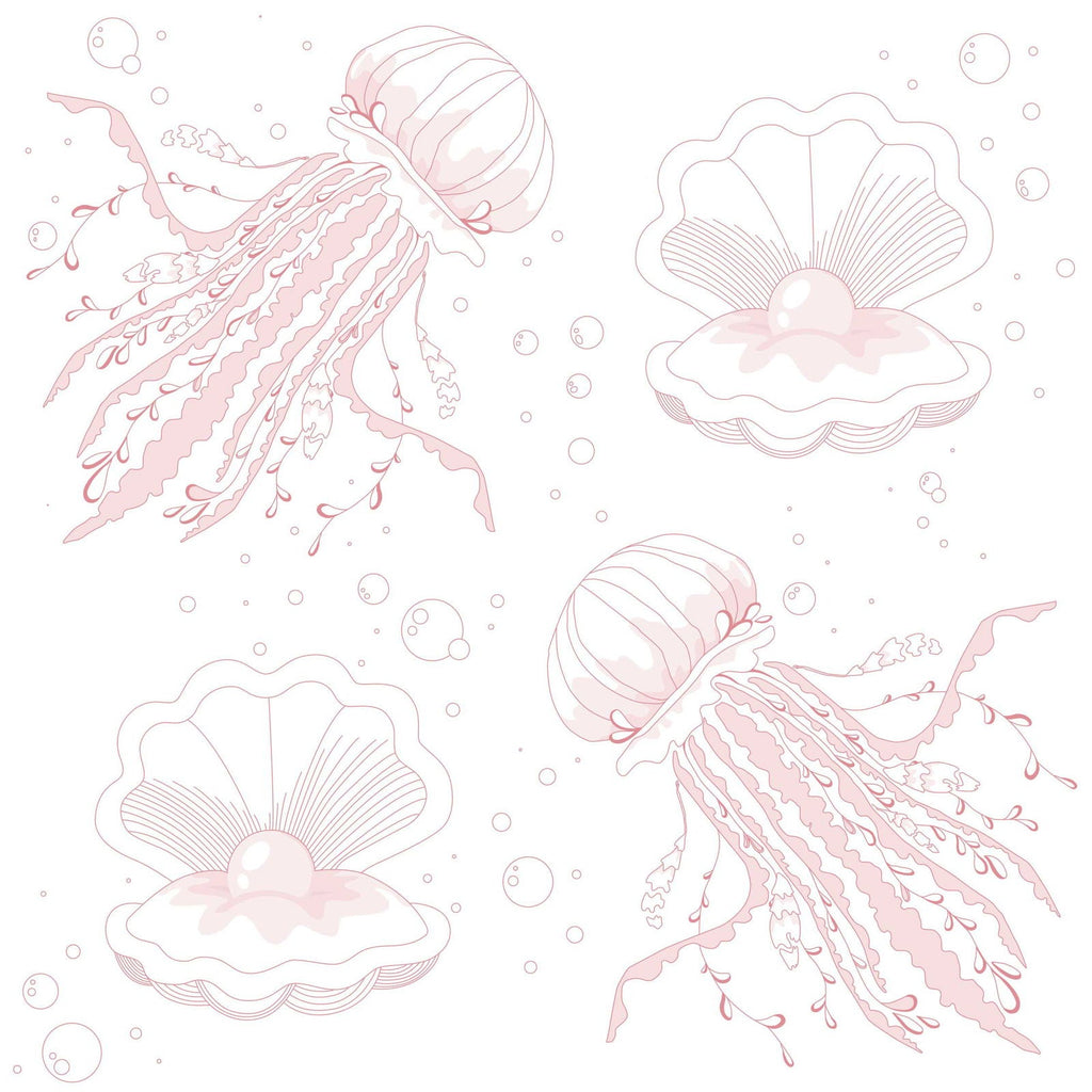 Pink Submarine Peel and Stick Wallpaper, Removable Wallpaper, Traditional Wallpaper | DeccoPrint