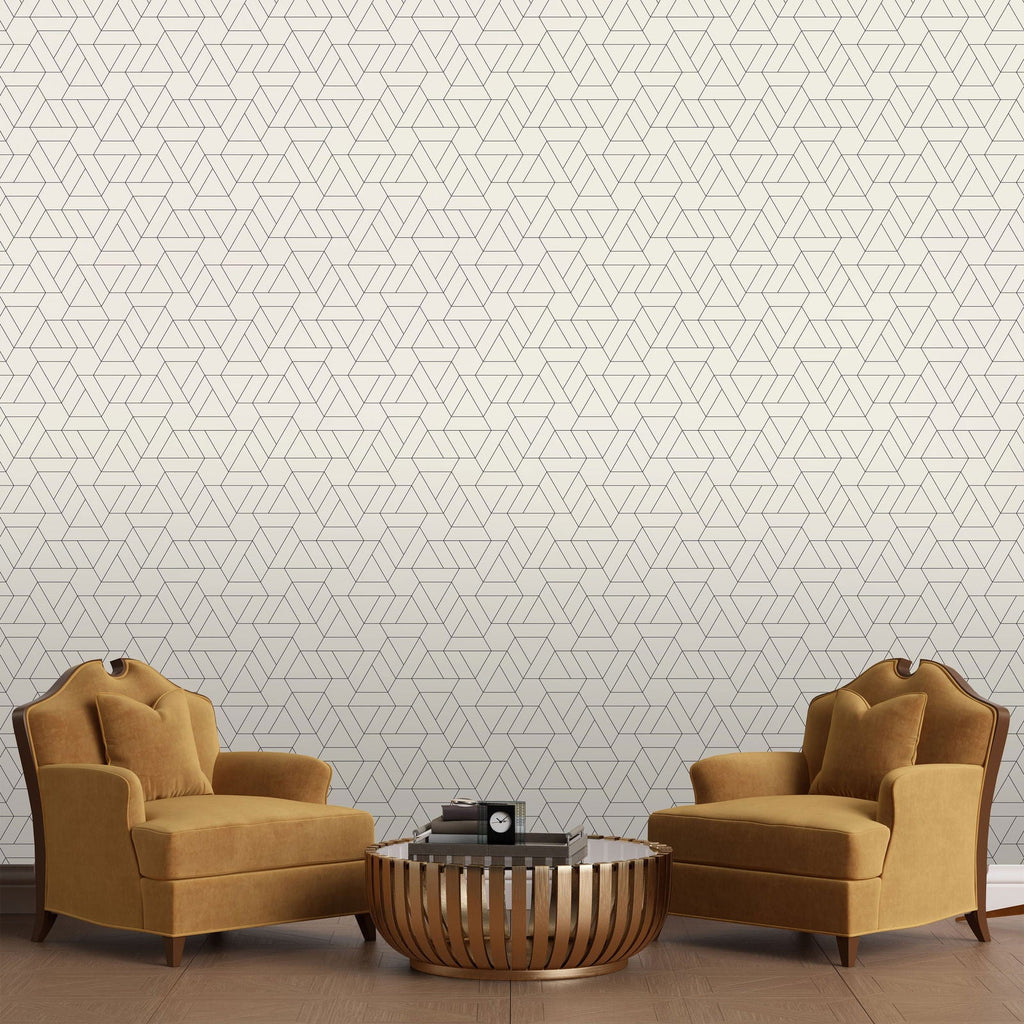 Poly Lines Wallpaper | DeccoPrint