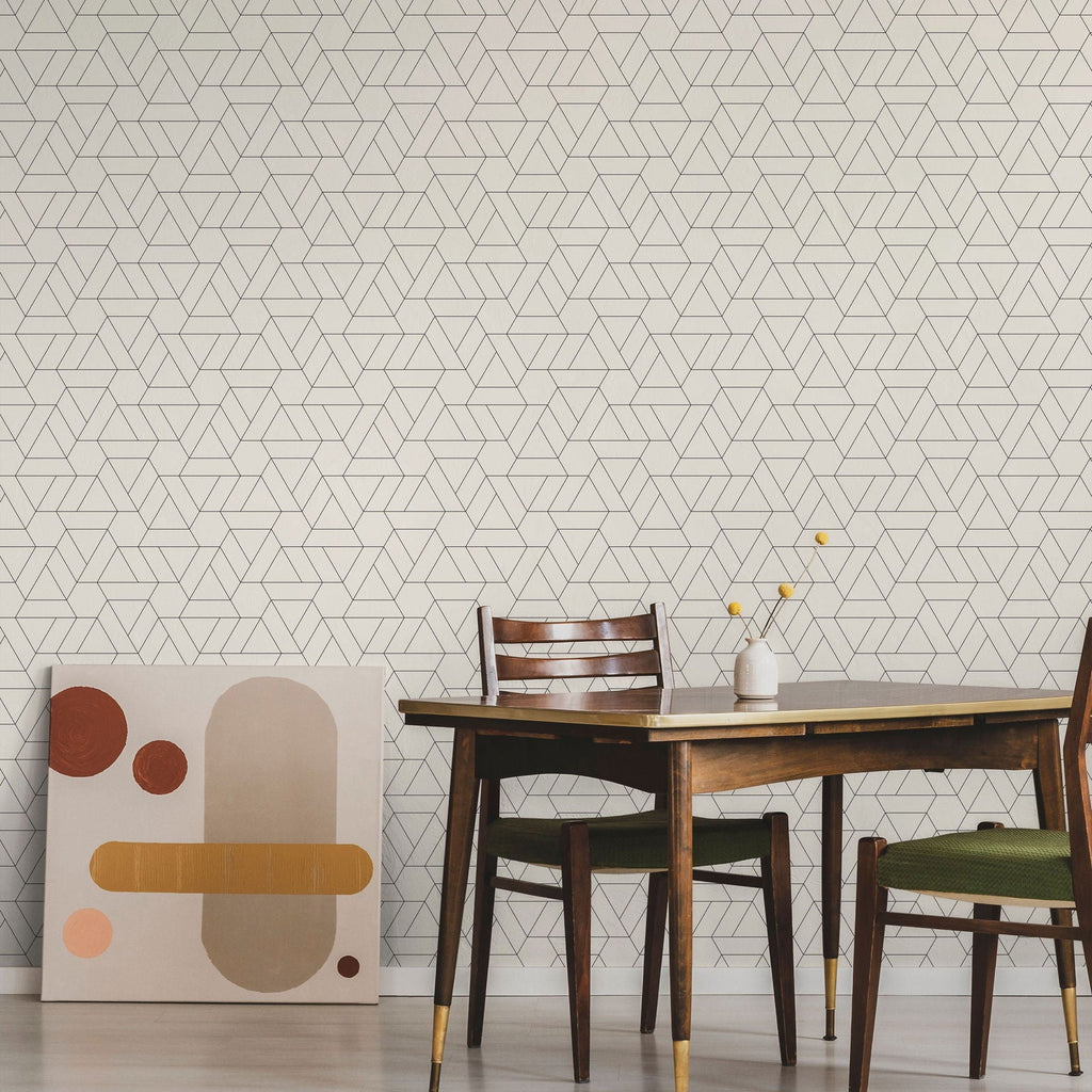 Poly Lines Wallpaper | DeccoPrint