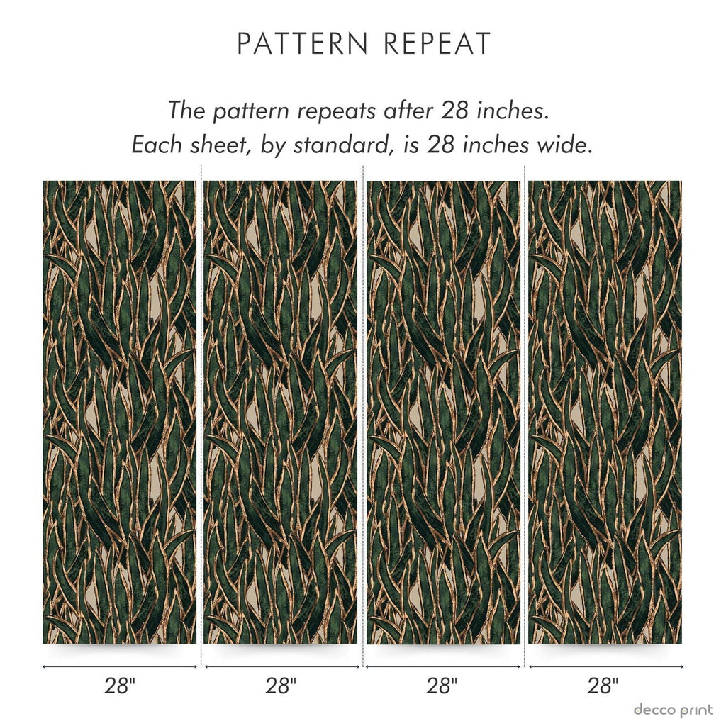 Rare Seaweed Peel and Stick Wallpaper, Removable Wallpaper, Traditional Wallpaper | DeccoPrint