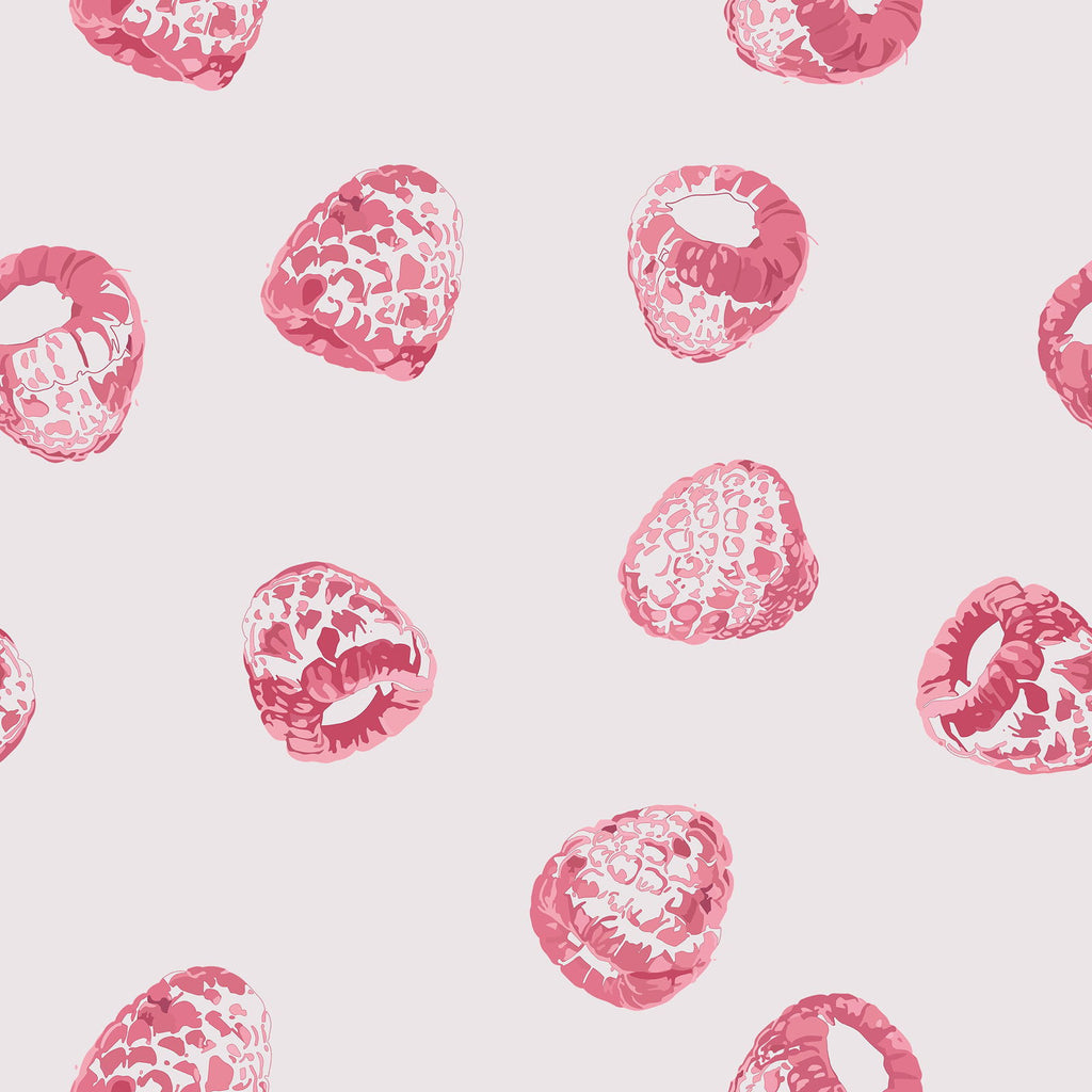 Raspberry Rain Wallpaper - DeccoPrint