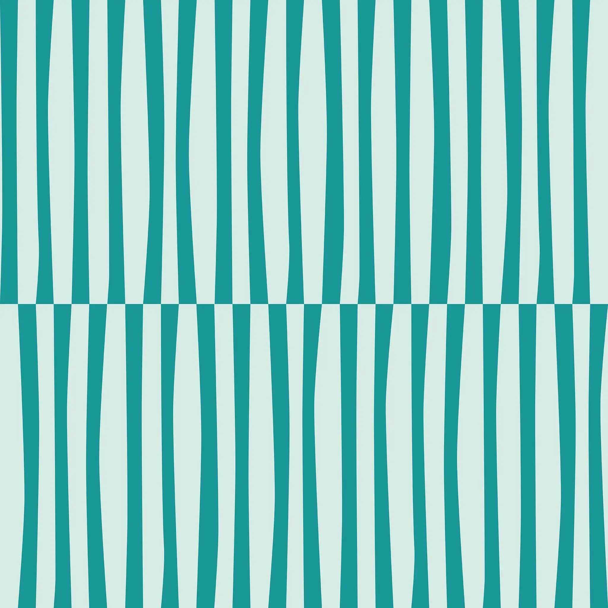 Teal and light blue vertical striped pattern