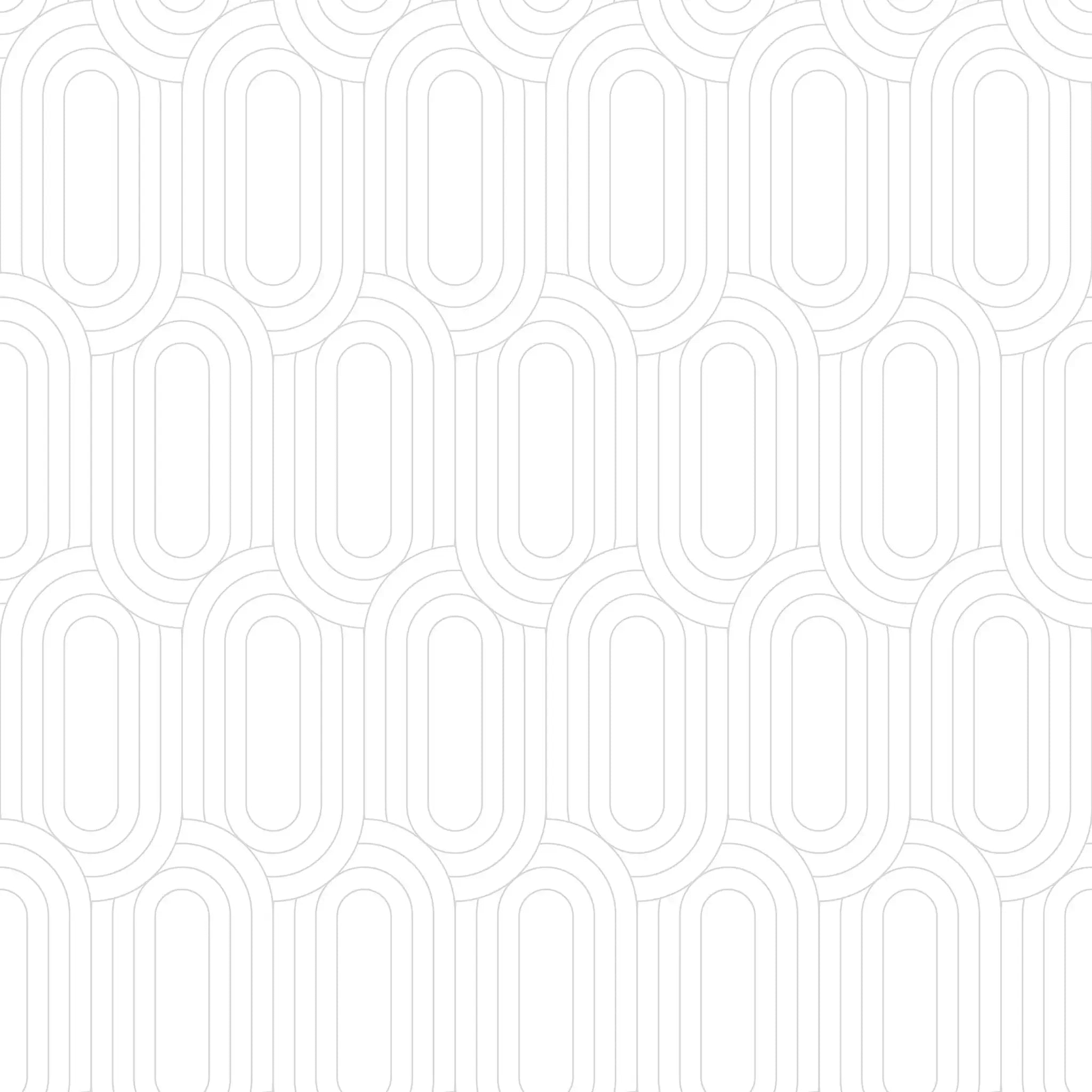 Geometric pattern of gray lines on a white background