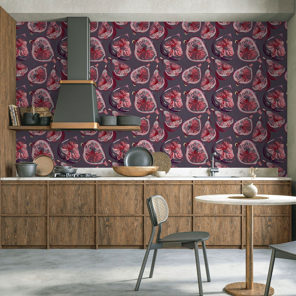 Fig Essence Peel and Stick Wallpaper, Removable Wallpaper, Traditional Wallpaper | DeccoPrint