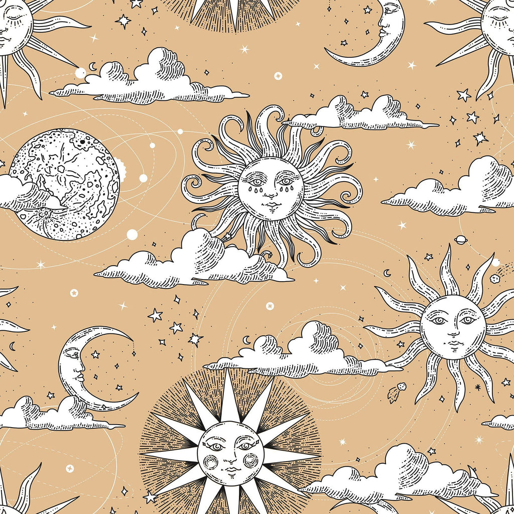 Solar Dreams Wallpaper - Beige | DeccoPrint