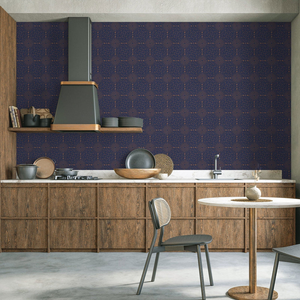 Stellar Harmony Peel and Stick Wallpaper, Removable Wallpaper, Traditional Wallpaper | DeccoPrint