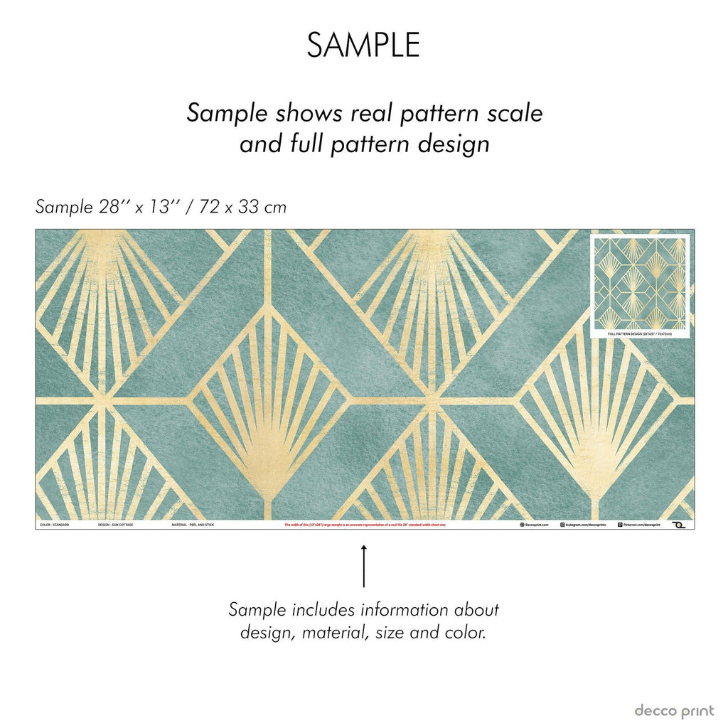 Sun Cottage Wallpaper - DeccoPrint