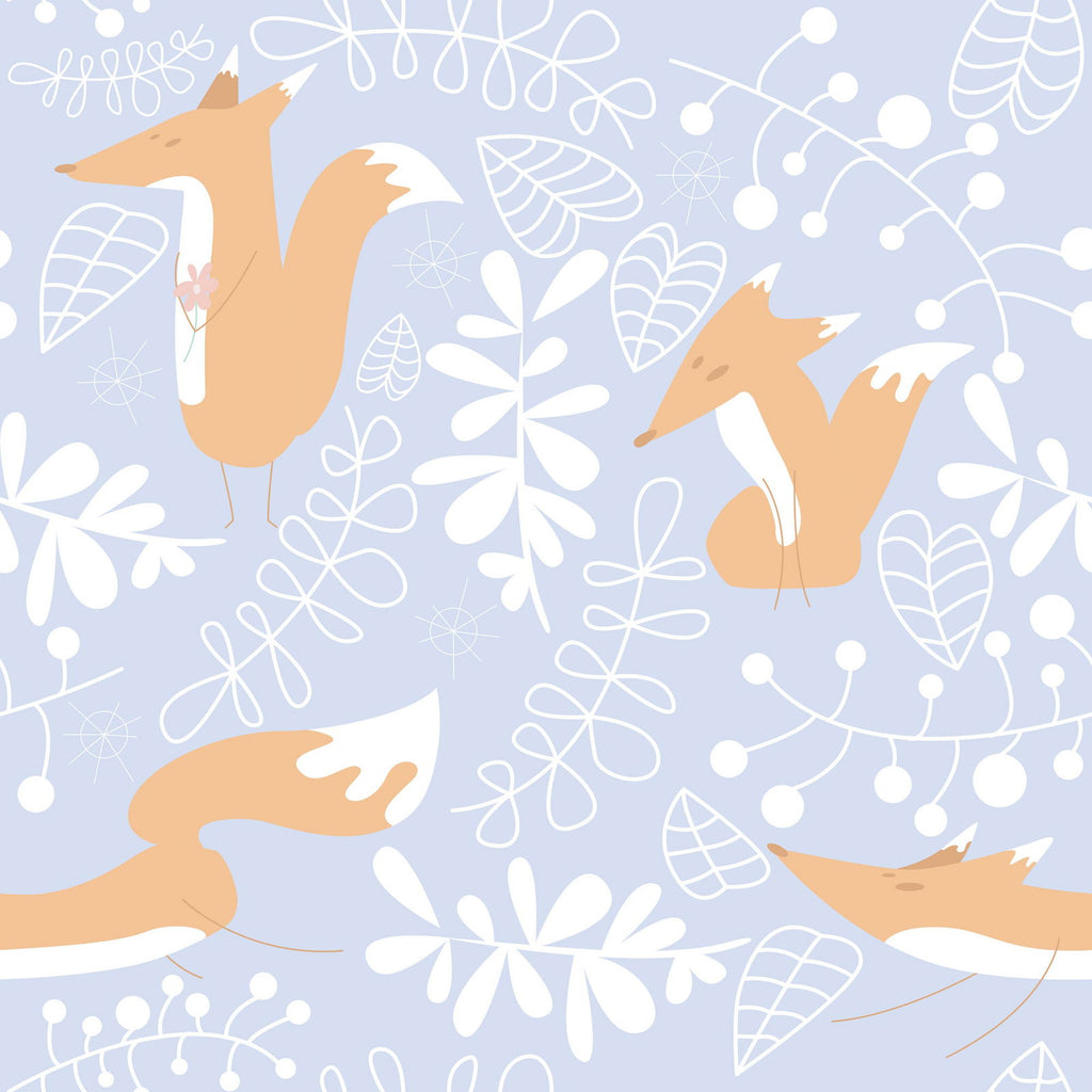 The Sly Fox Wallpaper - DeccoPrint